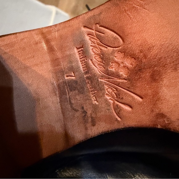 Patricia Nash Anna Block Heel Oxford | Black - Picture 8 of 9